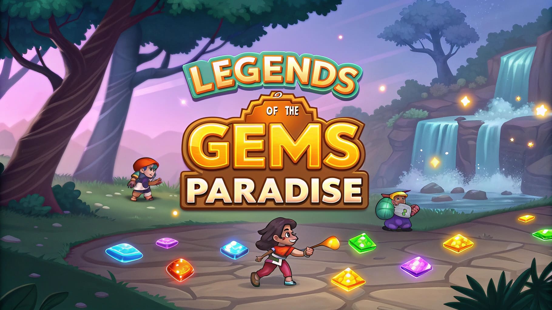 Legends of the Gems Paradise Gameplay